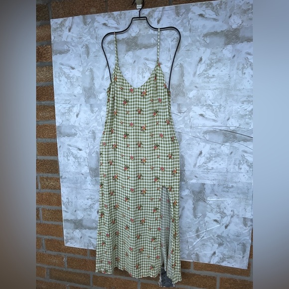 Reformation Crimini Dress in Patio green floral print size 6 - Picture 5 of 13